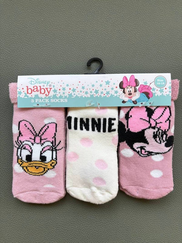 Disney Baby - sokjes 3 paar - maat 19-22
