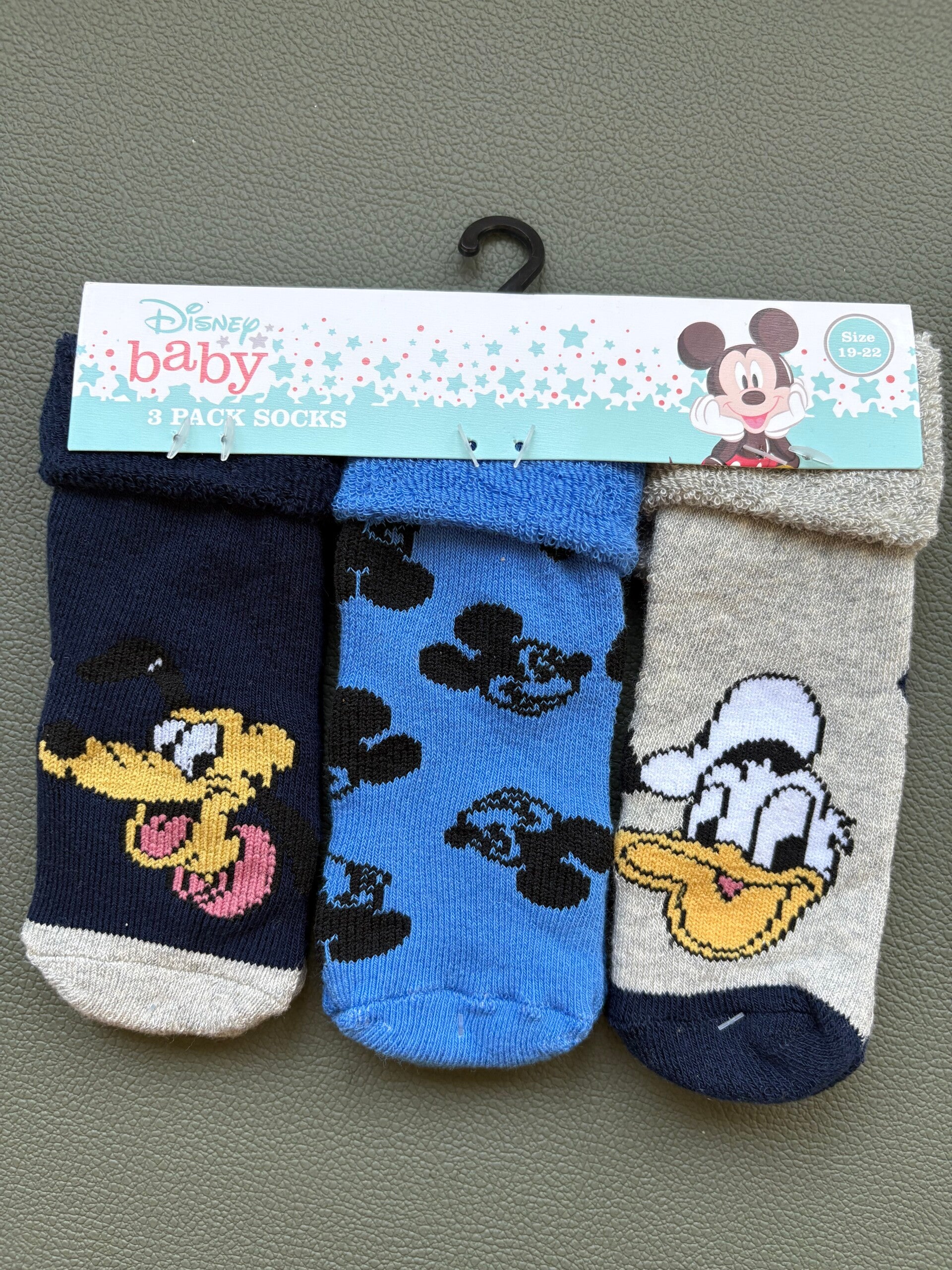 Disney Baby - sokjes 3 paar - maat 19-22