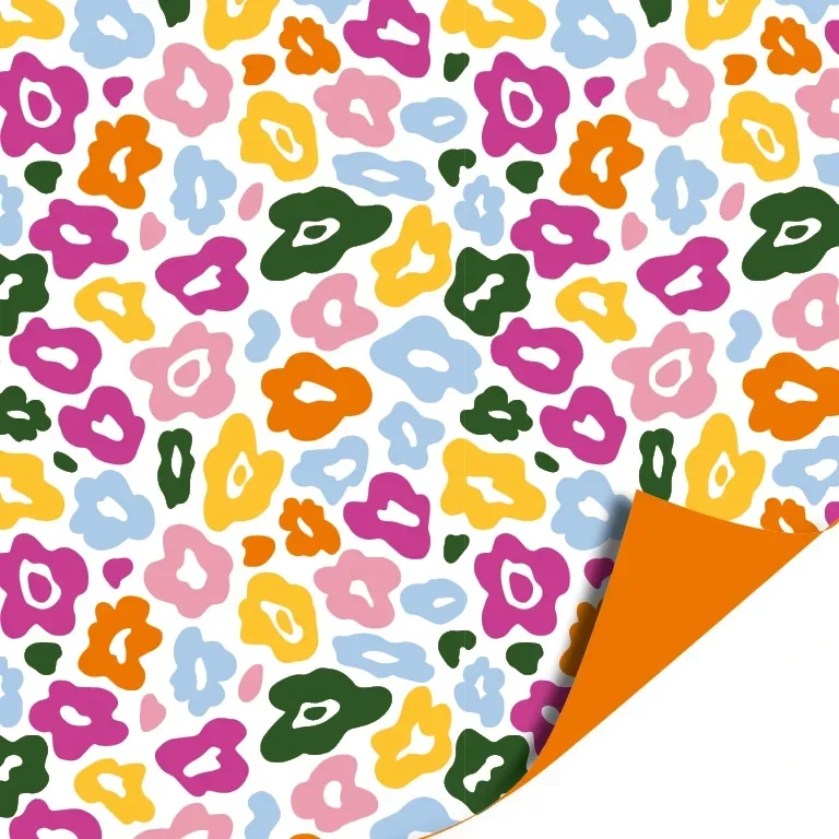 Cadeaupapier - Leopard garden