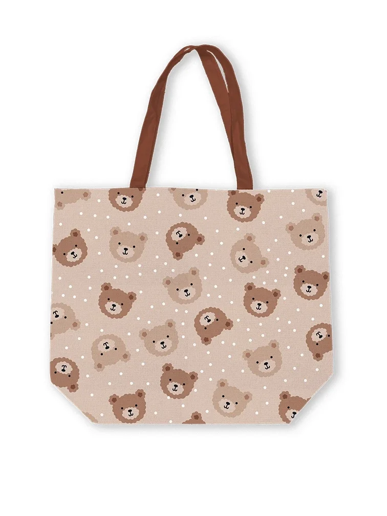 Canvas tas - Little bear