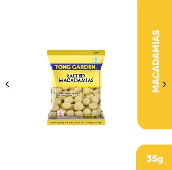 Tong Garden Salted Macadamias 35g
