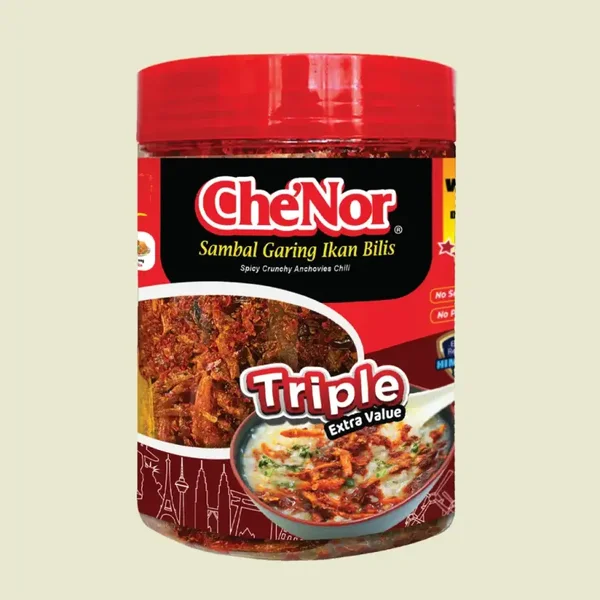 Authentic Crispy Malaysian Sambal Ikan Bilis