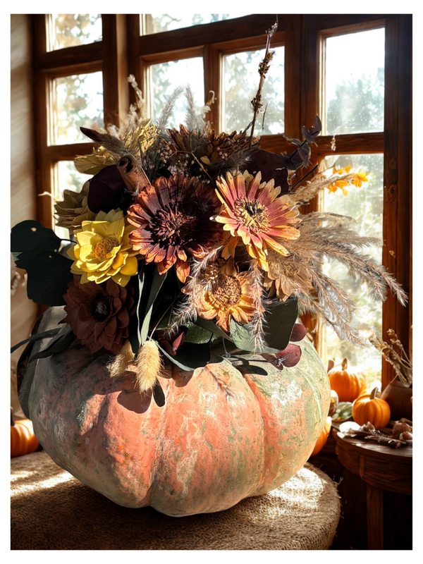 Specialty Home Decor-Golden Harvest Centerpiece