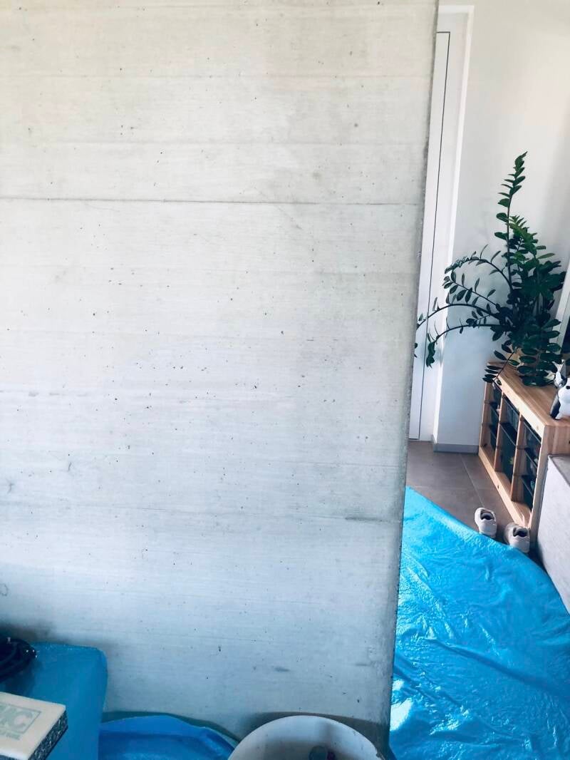 Betonkosmetik in Solothurn – Retusche von Sichtbetonoberfläche