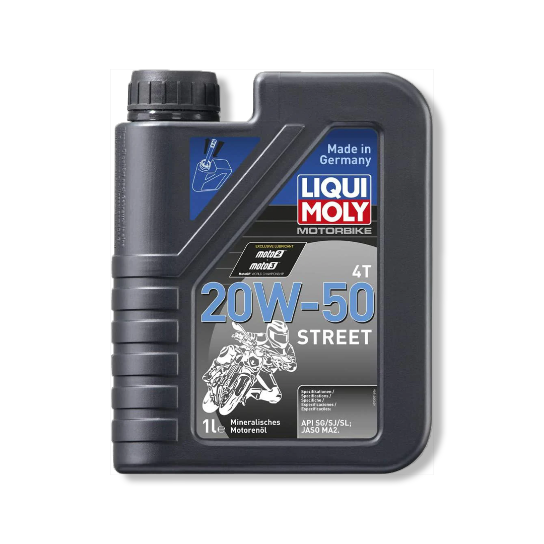 Aceite Liqui Moly 4T 20W-50 Basic Street