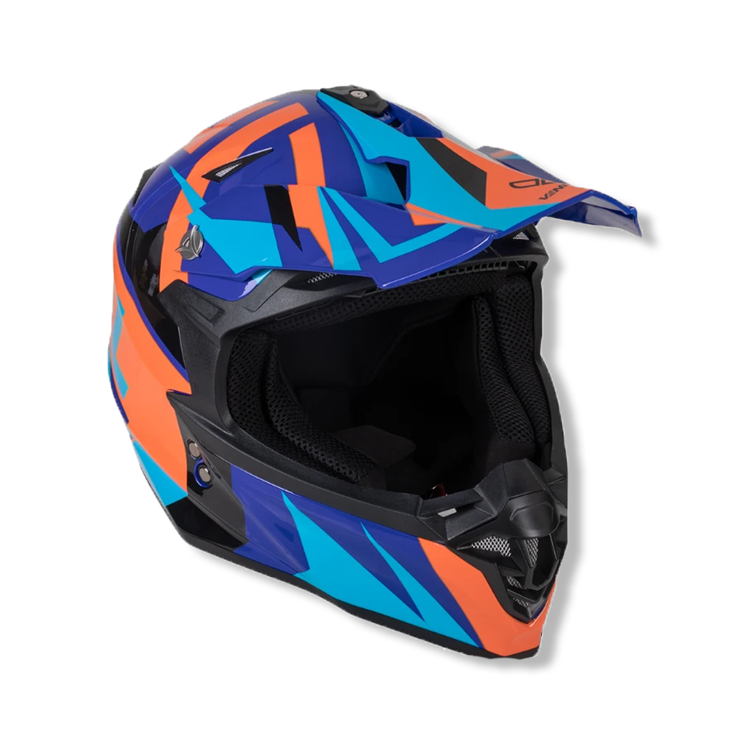 Casco Cross Mercury Rojo