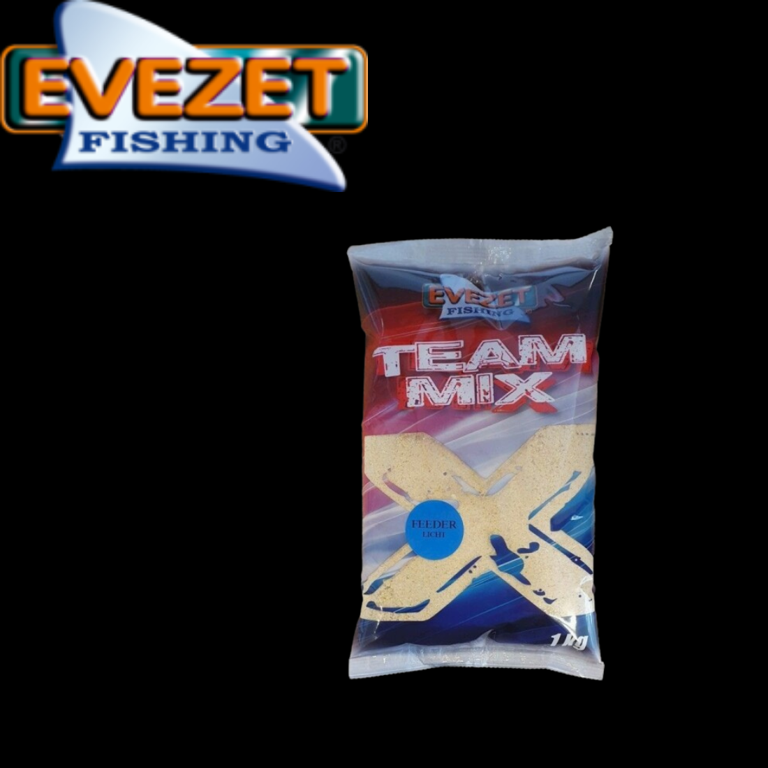 Evezet Teammix Feeder Licht 1kg – Actief Lokvoer voor Witvis