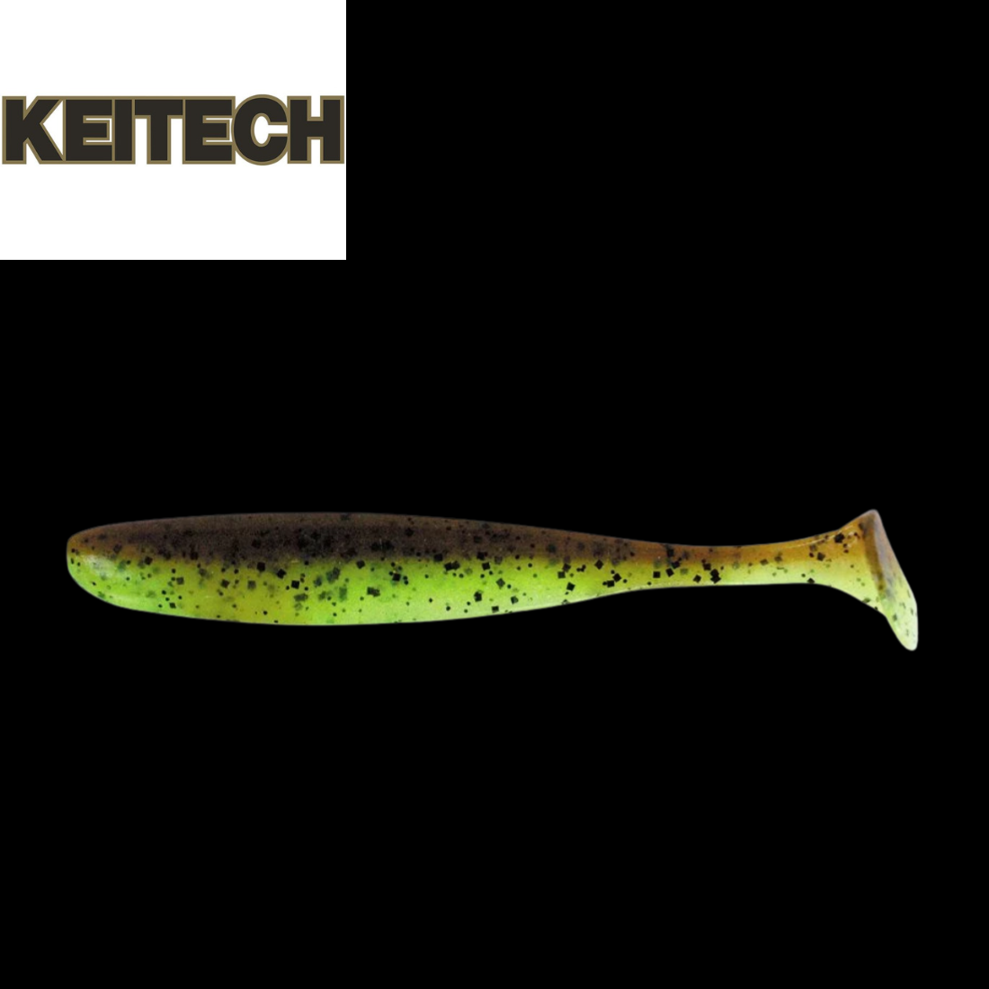 Keitech Easy Shiner Green Pumpkin Chartreuse 401T