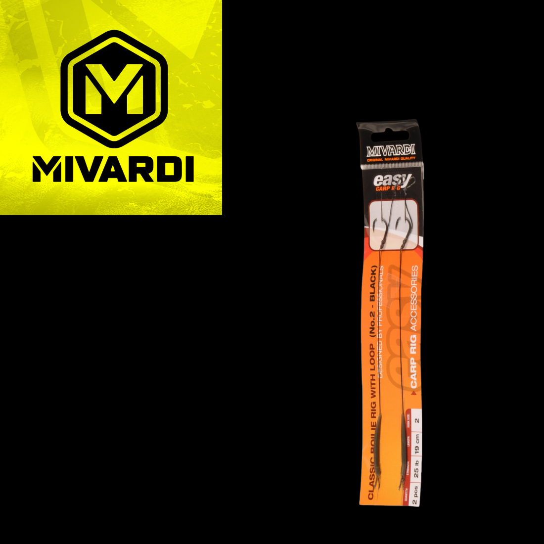 MIVARDI EASY CARP RIG M-ACERRCLB