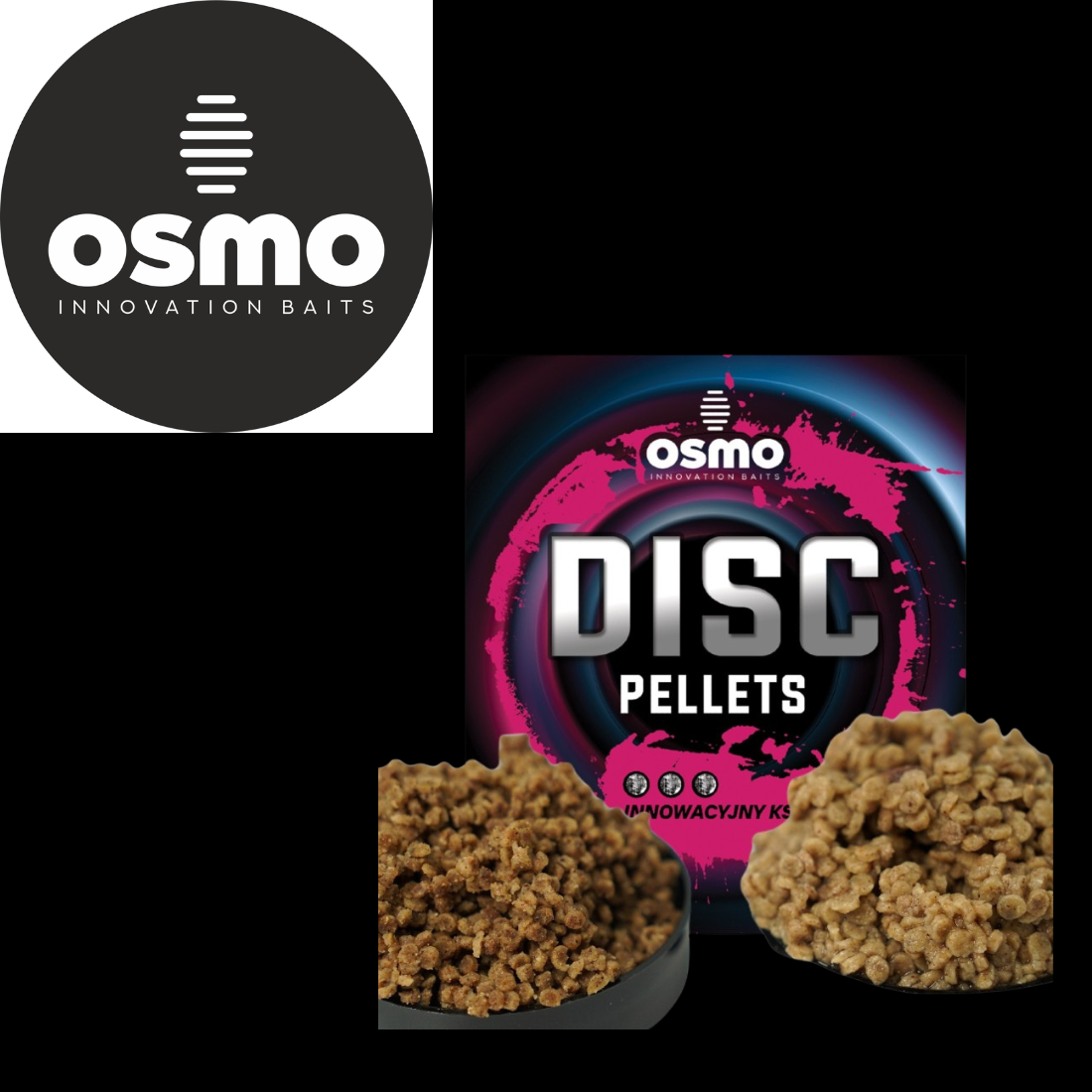 Osmo Disc Pellets 0.8kg – Unieke Platte Pellets voor Maximale Attractie