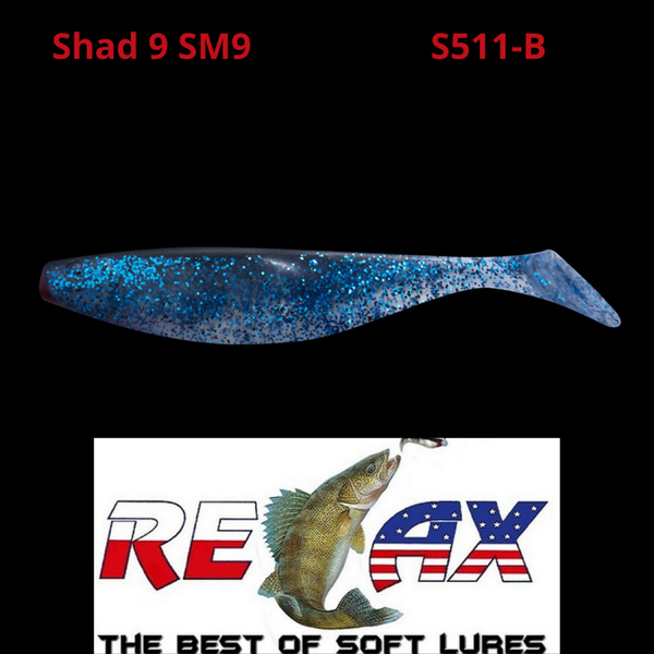 RELAX SHAD 9'' SM9-S511-B