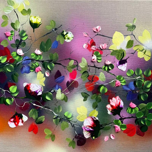 "Frequency" - 60 × 60 cm / 23.6 × 23.6 in