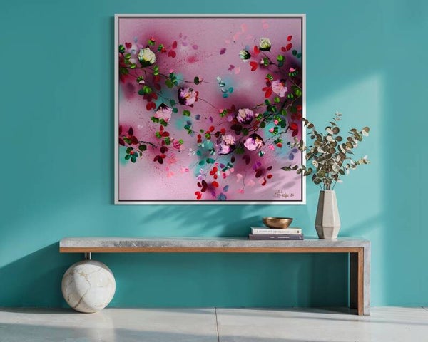 Quiet Confidence - 90 × 90 × 2 cm / 35.4 × 35.4 × 0.8 in