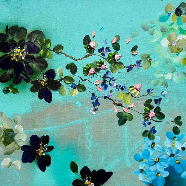 Shade and Breeze I - 60 × 60 × 2 cm / 23.6 × 23.6 × 0.8 in