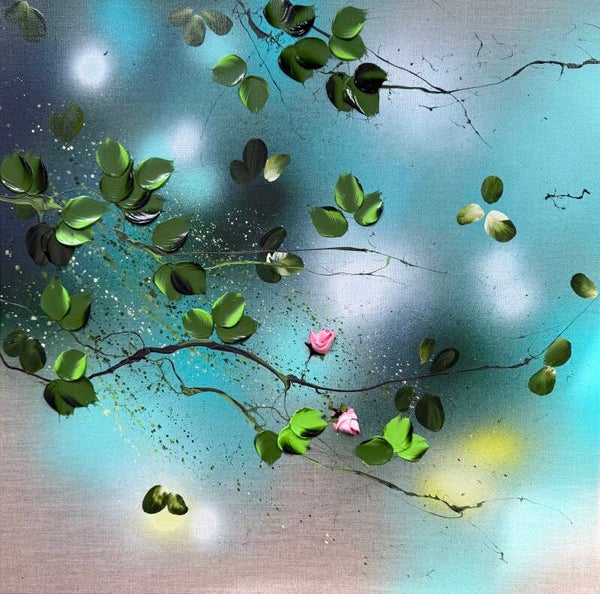 The Quiet Hours II - 50 × 50 × 2 cm / 19.7 × 19.7 × 0.8 in