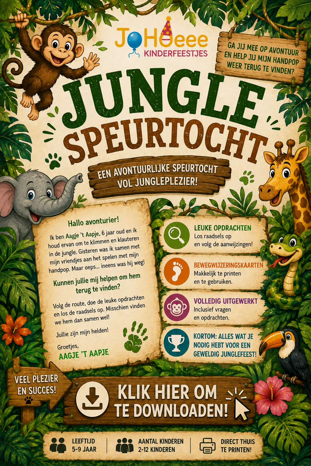 Speurtocht JUNGLE