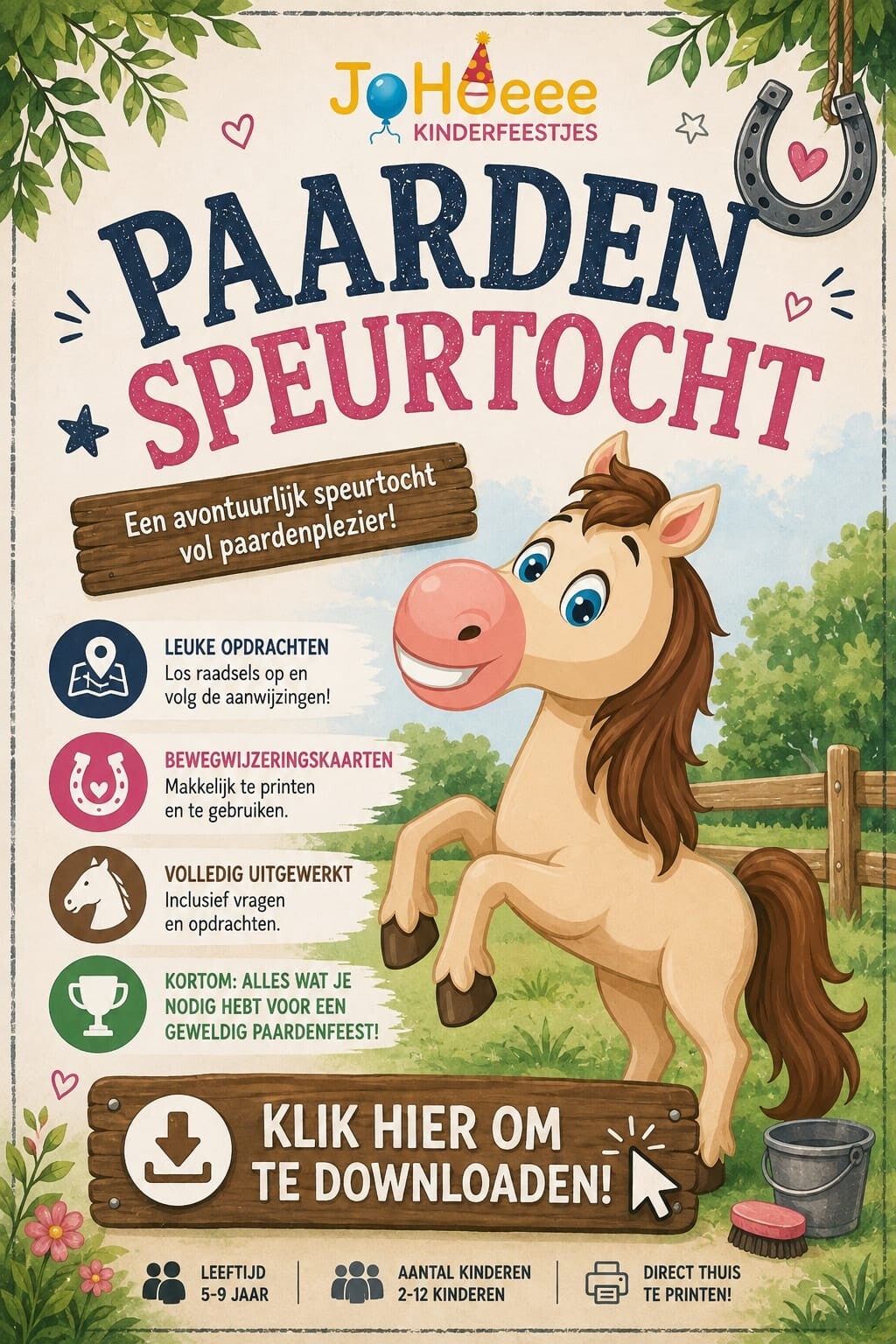 Speurtocht PAARDEN