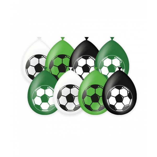 VOETBAL ballonnen (8 stuks)