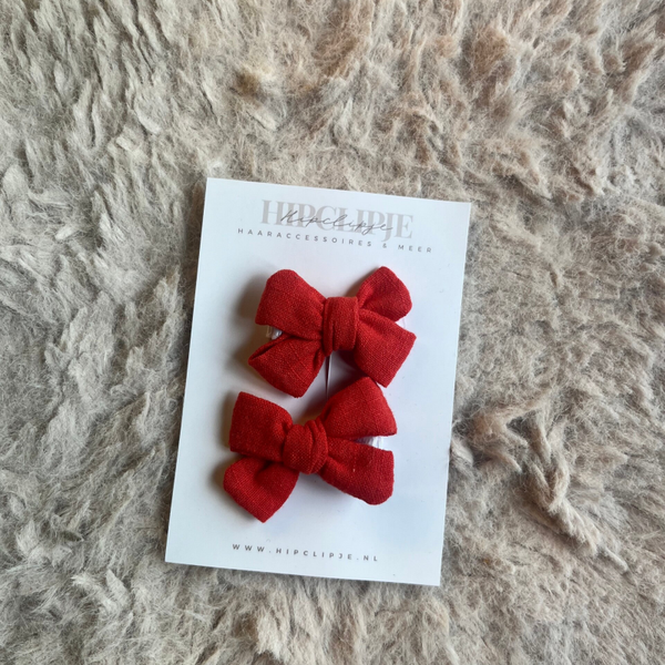 Strik - Soft red (2 stuks)