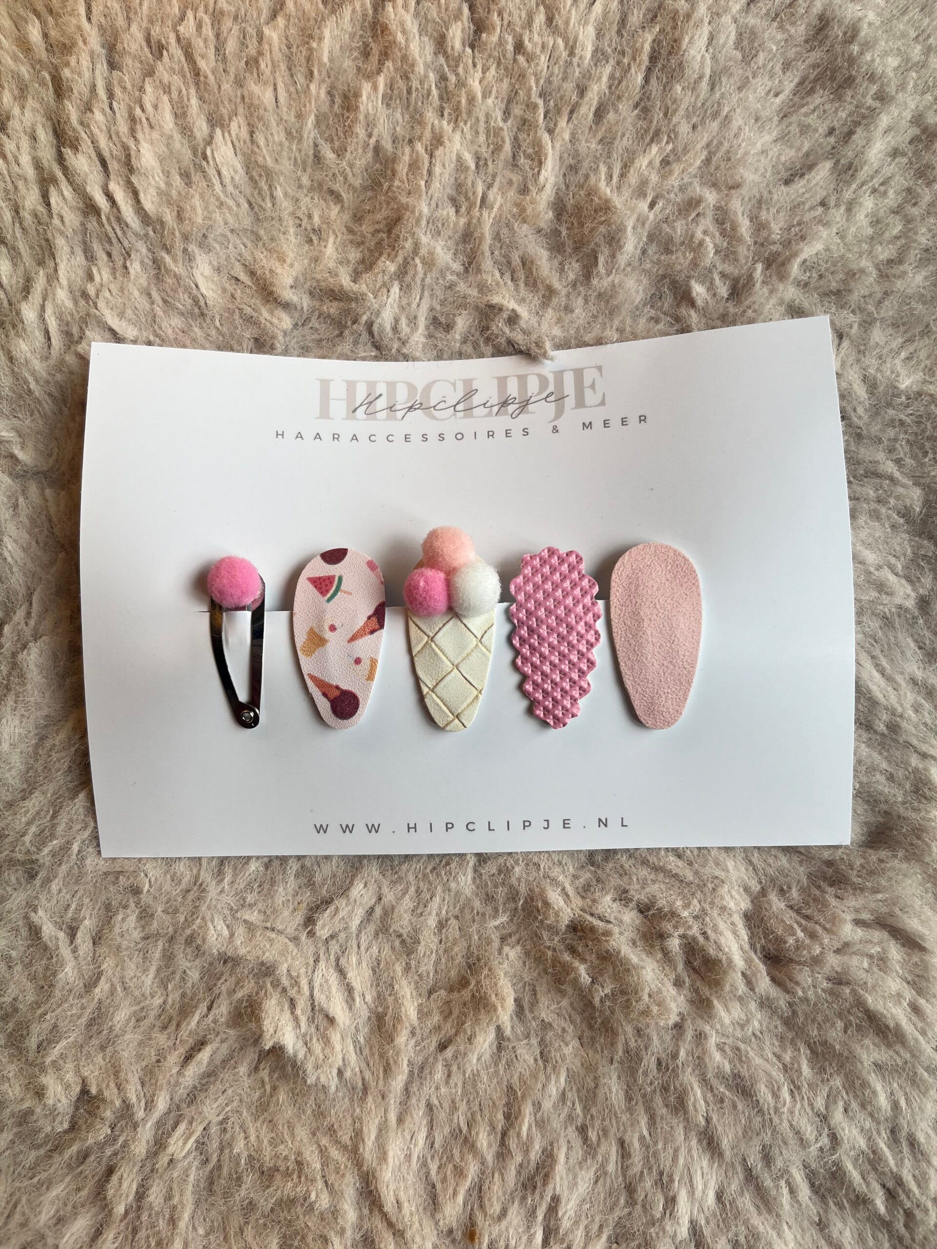 SUMMER - Cadeauset icecream pink