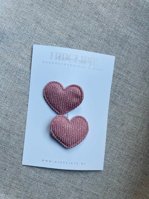 Alligator - Hartje roze