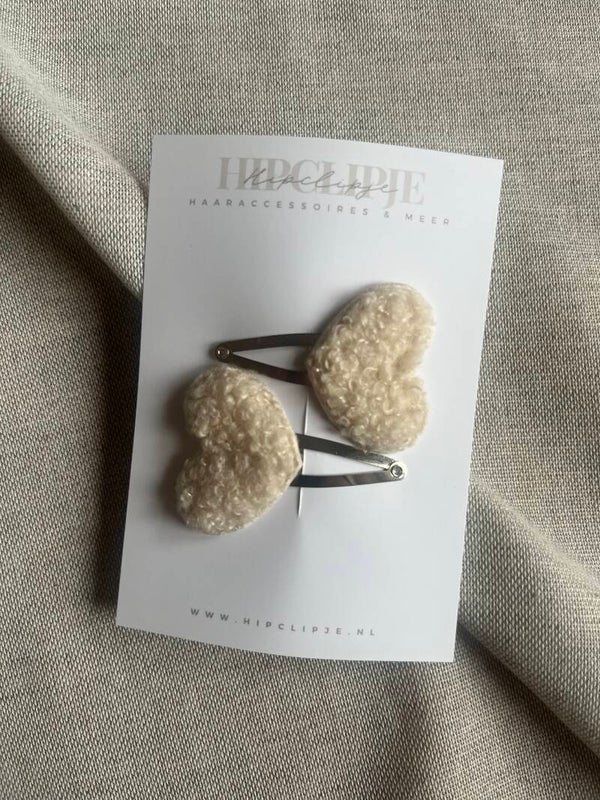 Hartje teddy - Beige