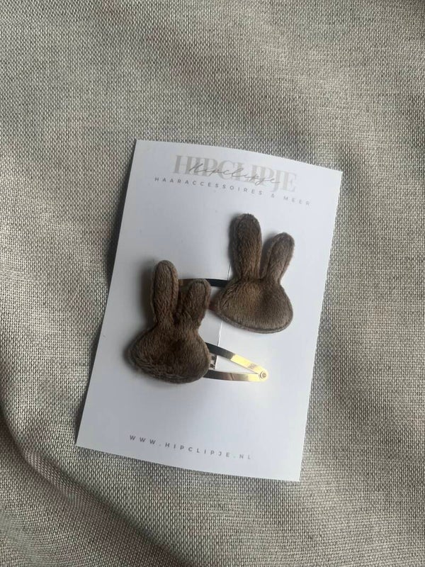 Pasen - Konijntje donker bruin