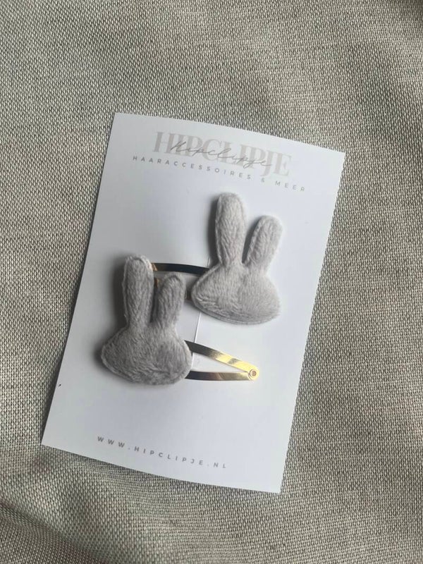 Pasen - Konijntje grijs