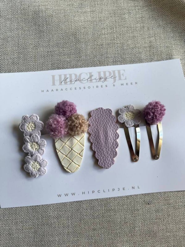 Summer cadeauset - Icecream Purple