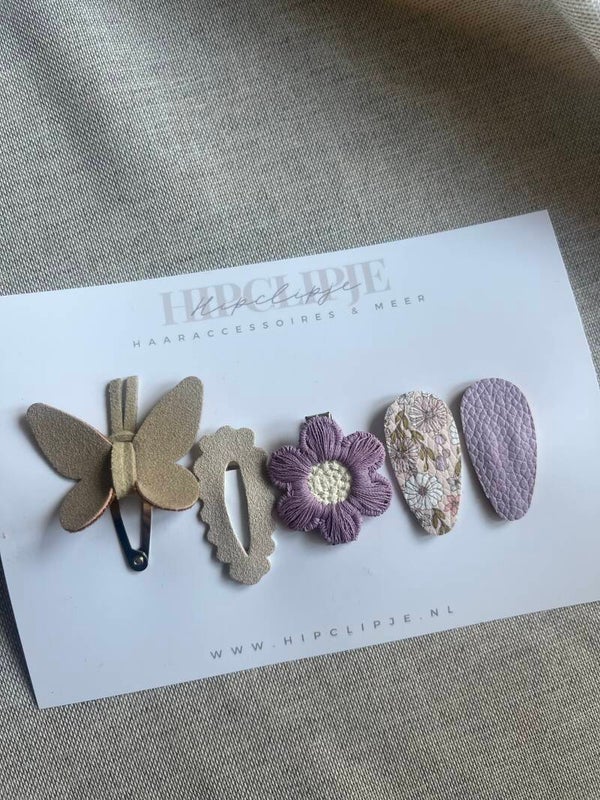 Summer cadeauset - Butterfly lilac