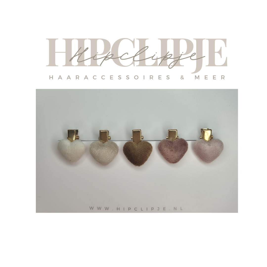 Mini haarspeldjes - Hearts