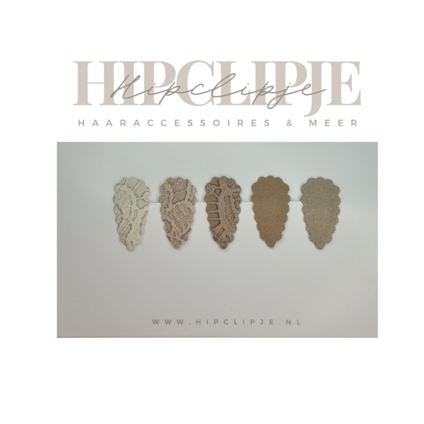 Mini haarspeldjes - Neutral basic