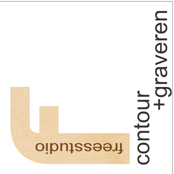 Mini houten figuren - Eigen ontwerp - 1.5cm ♥ 3,5cm