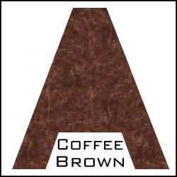 Letter Vilt Coffee Brown