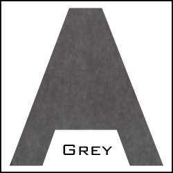 Letter Vilt Grey
