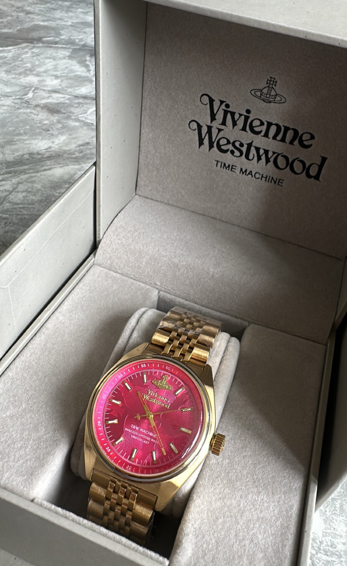 VW Time machine pink watch | my luxe haven