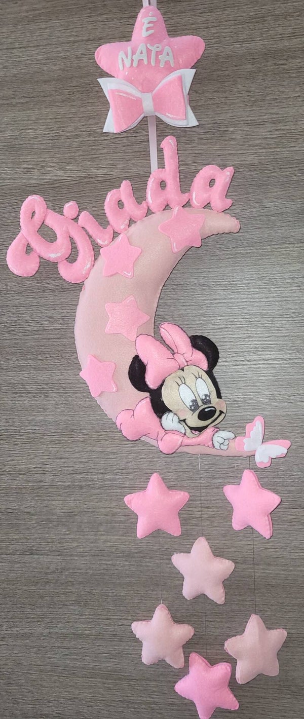 Fiocco nascita minnie