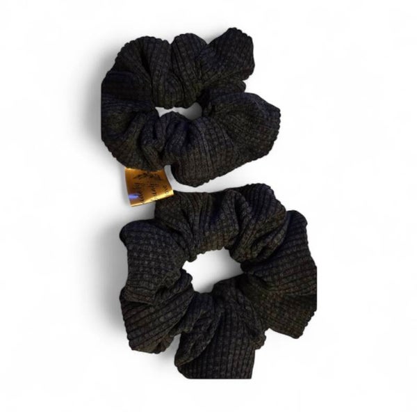 67. Cord Scrunchie Schwarz