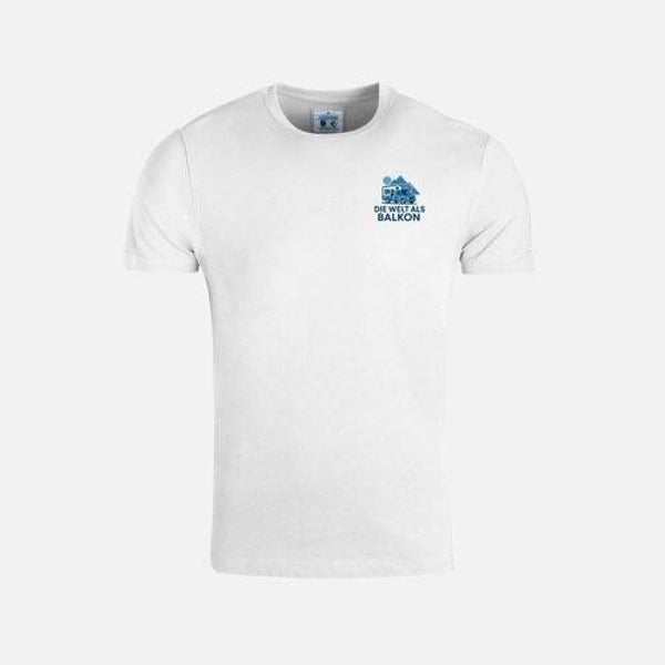 T-Shirt "Die Welt als Balkon"