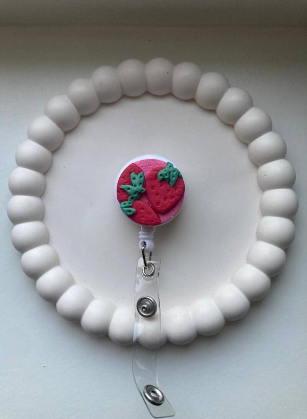 Badge strawberry