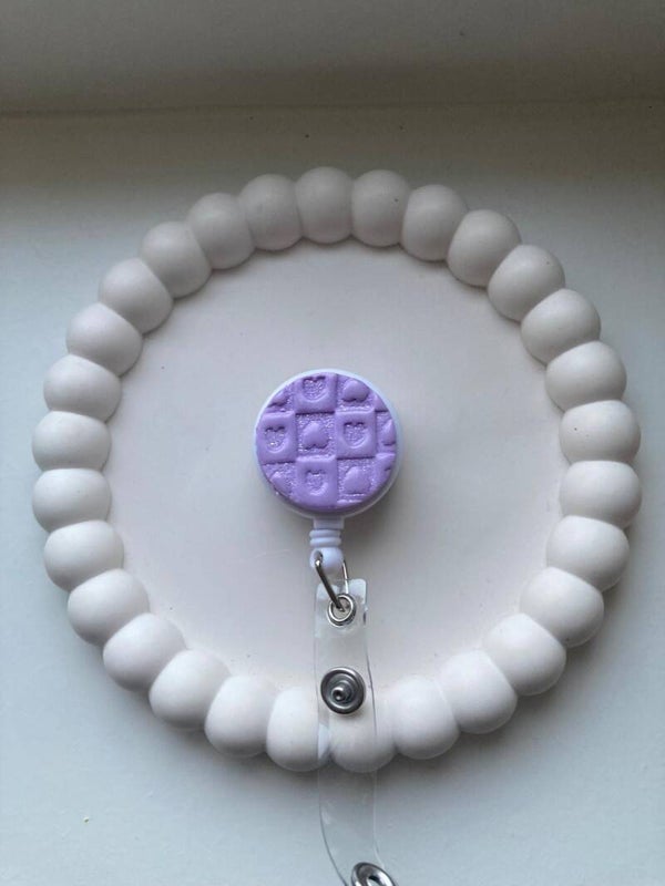 Badge hartjespatroon