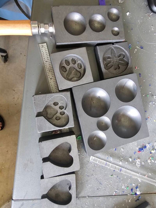 Large graphite molds