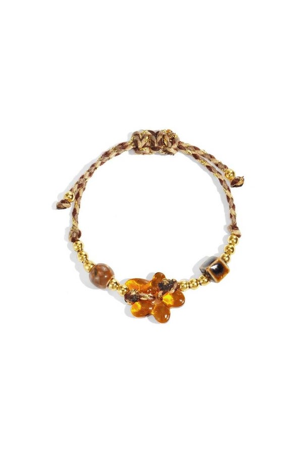 Armband boho flower