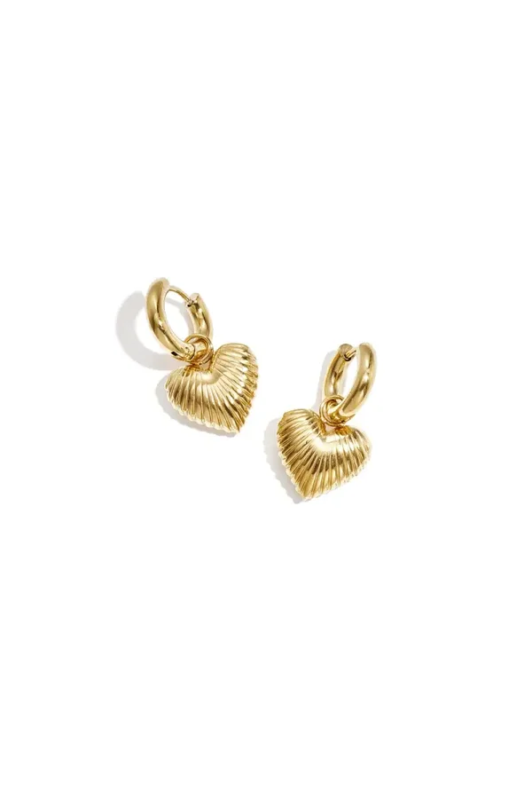 Oorbellen sunset hearts