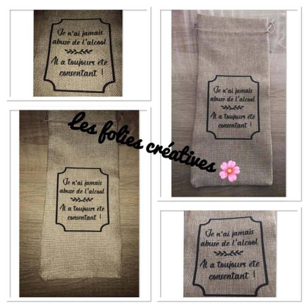 Pochette bouteille