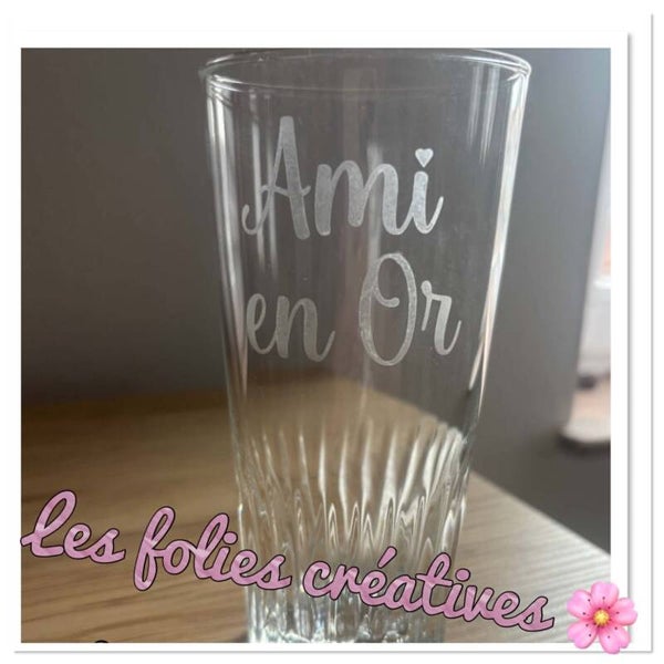 Verre gravé