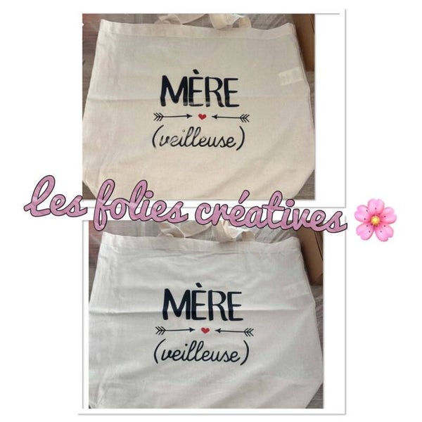 Tote Bag Mère-Veilleuse dispo