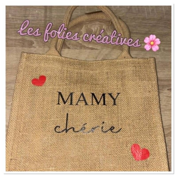 Petit Cabas "Mamy chérie" dispo
