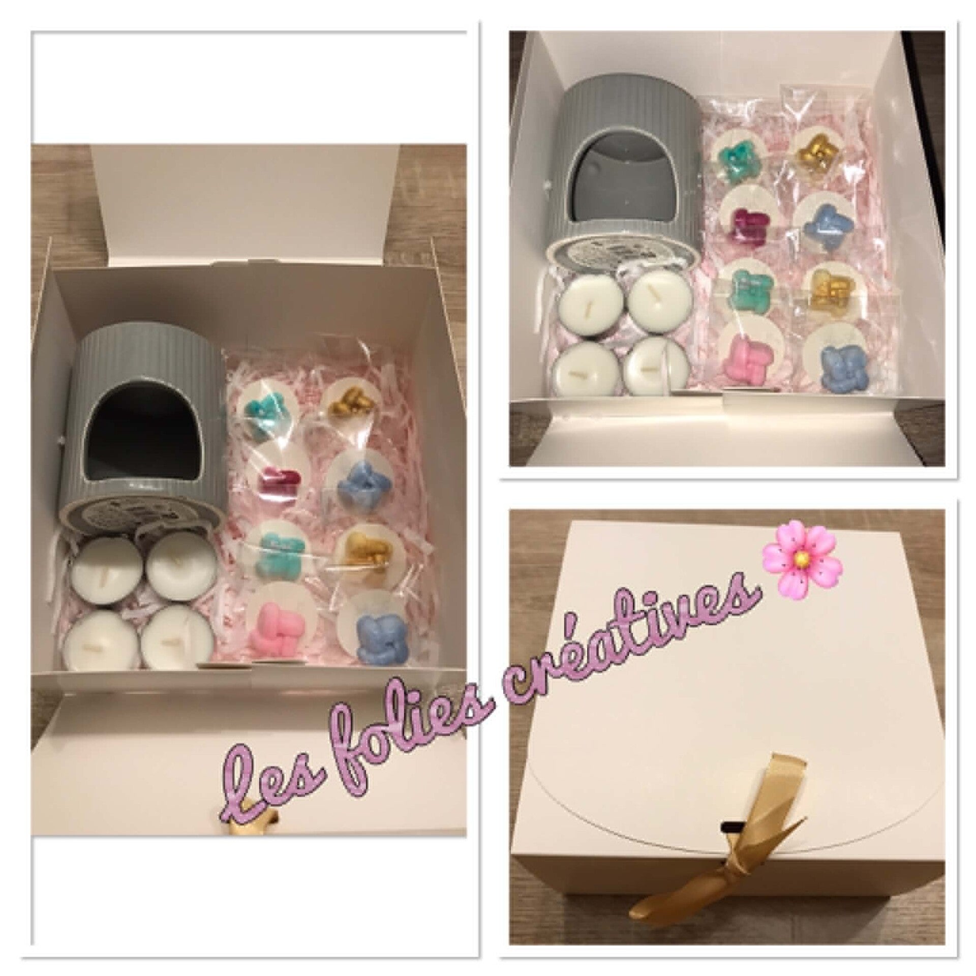 Coffret fondants parfumés