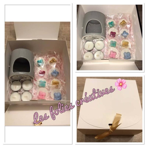 Coffret fondants parfumés